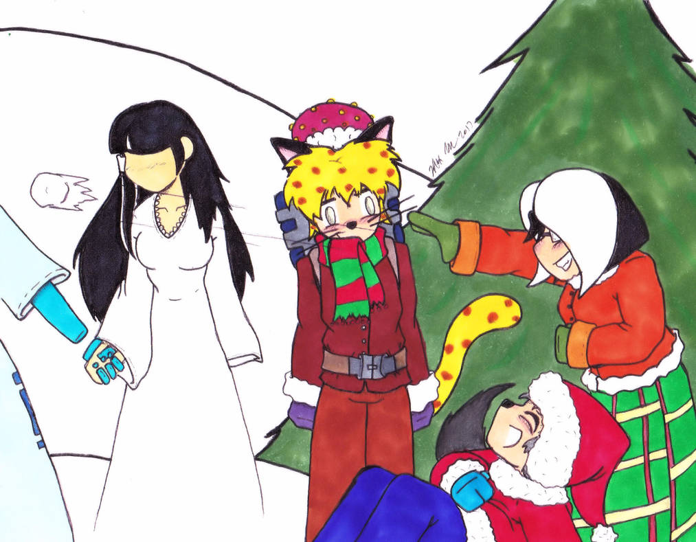 Christmas 2017 Panel 3 colored by Catboy-Trades