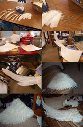 Cosplay wing tutorial by etaru