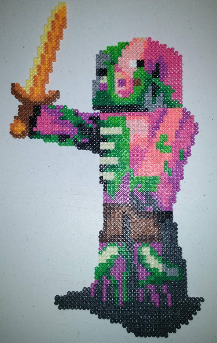 Minecraft Zombie Perler Bead Pattern Bead Pattern Free