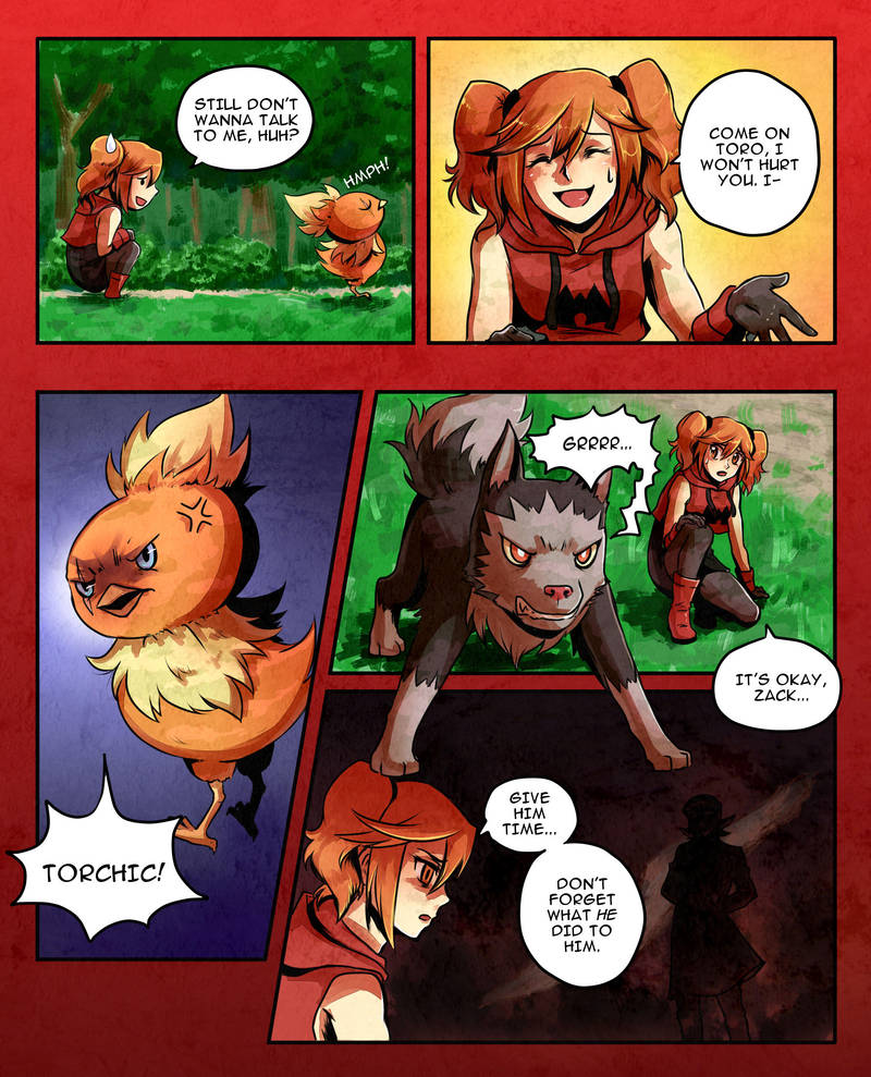pokemon ruby comic putting out the fire page 25 by cocosnowlo on