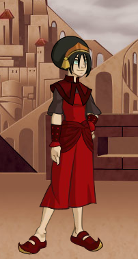 toph form the fire nation by moon shining wolf on deviantart