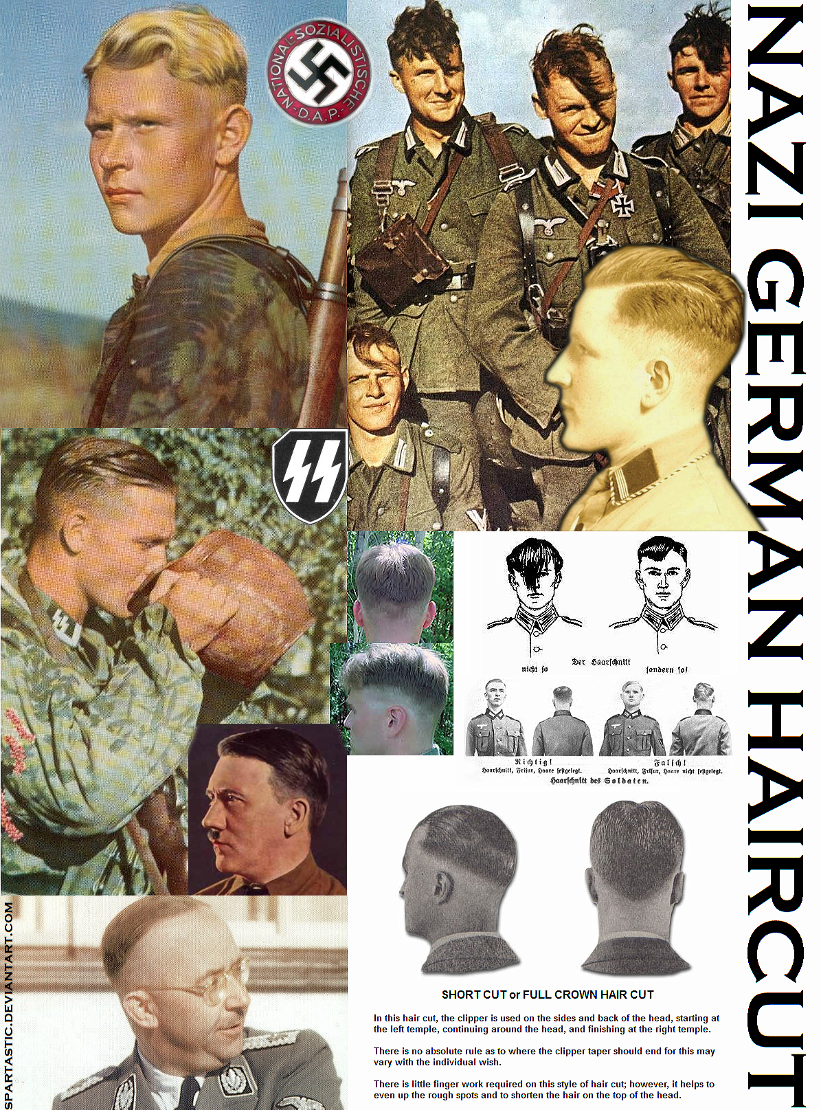 NAZI GERMAN HAIRCUT by Spartastic on DeviantArt