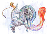 Rainbow Serpent by Kel-Del