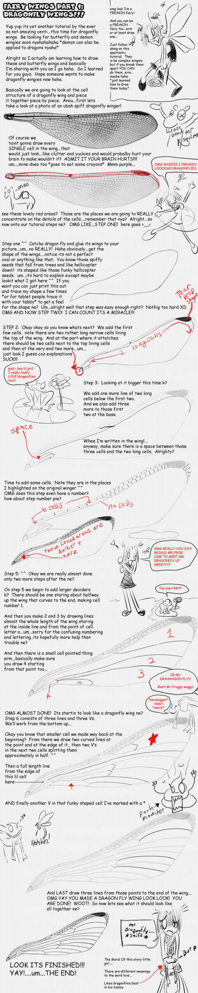fairy wings 1 DRAGONFLY WINGS by BananAdopt