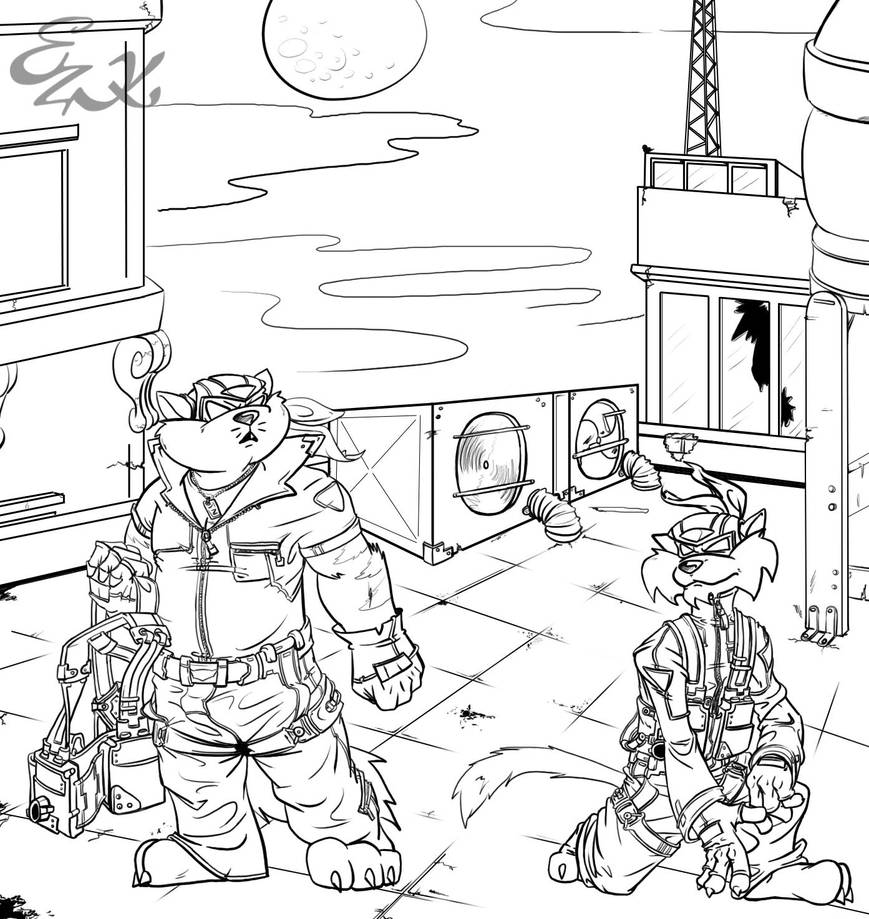Swat Kats-sat 1:2 by LeoZeke