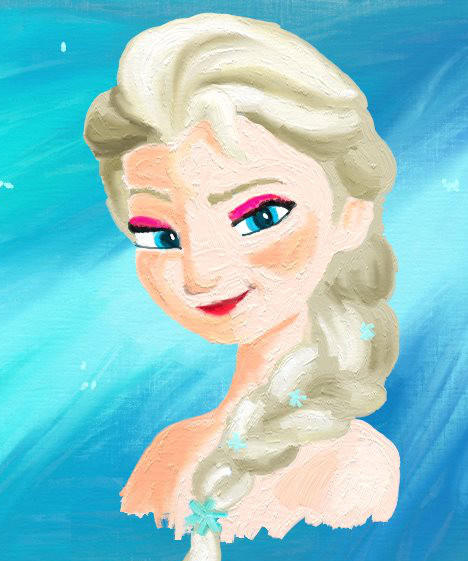 Elsa from Frozen by Alistanniel