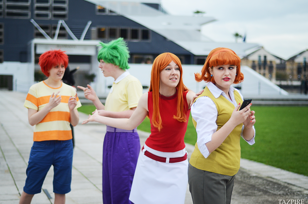 Phineas and ferb cosplay Phineas and ferb cosplay