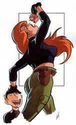 Grown-up Kim Possible by NGoff