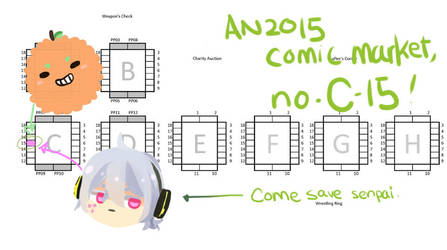 Anime North 2015 Map By Thehairypeach On Deviantart