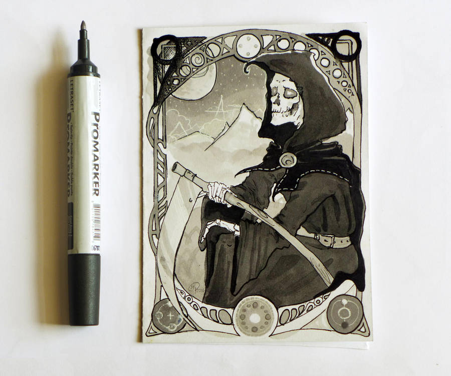Discworld Death by RainyBreath