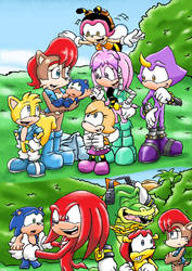 Cute Baby Sonic 12 by ViralJP