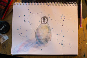 Baby Penguin by NicoleWebb
