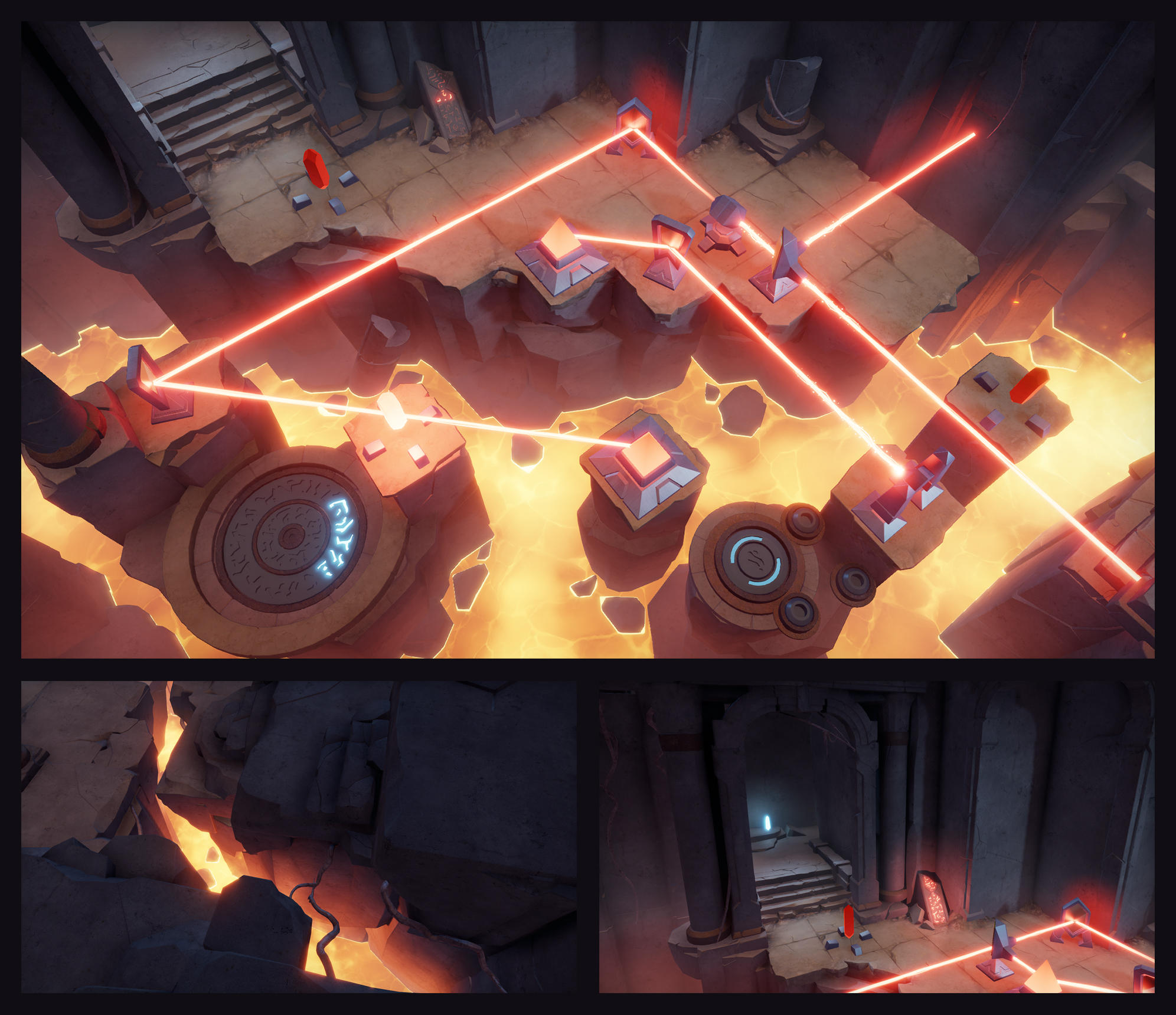 Archaica: The Path of Light - Crystal Mines shots by MarcinTurecki