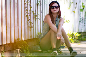 Skater Karoline by RoyalImageryJax