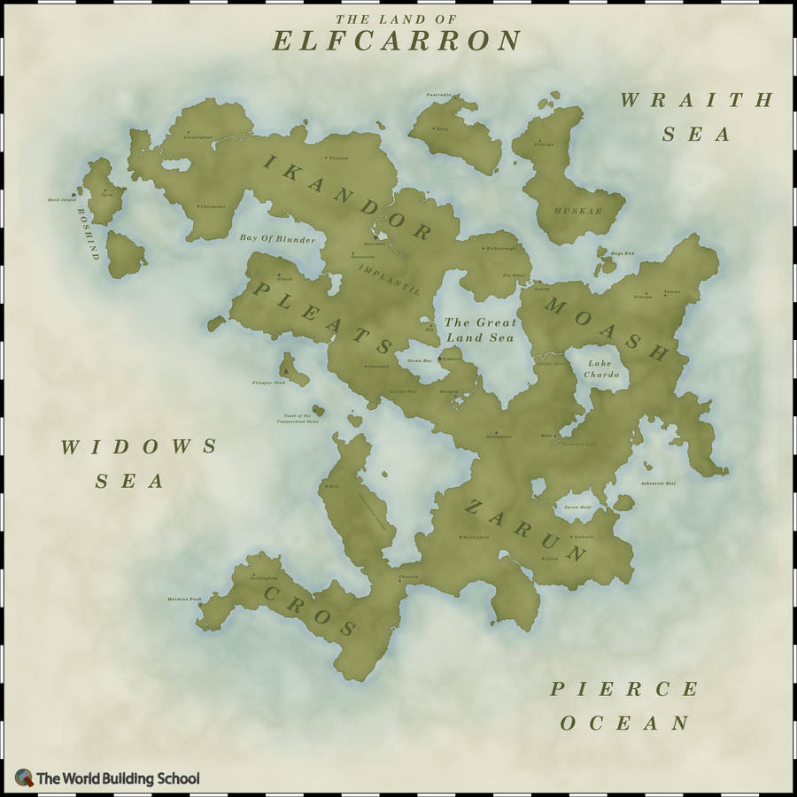 The Land Of Elfcarron by WorldBuilding