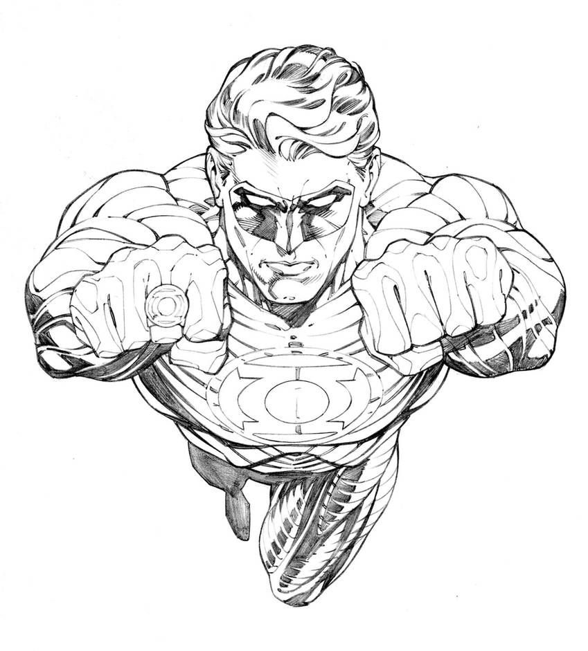 Green Lantern-HJ by RandyGreen