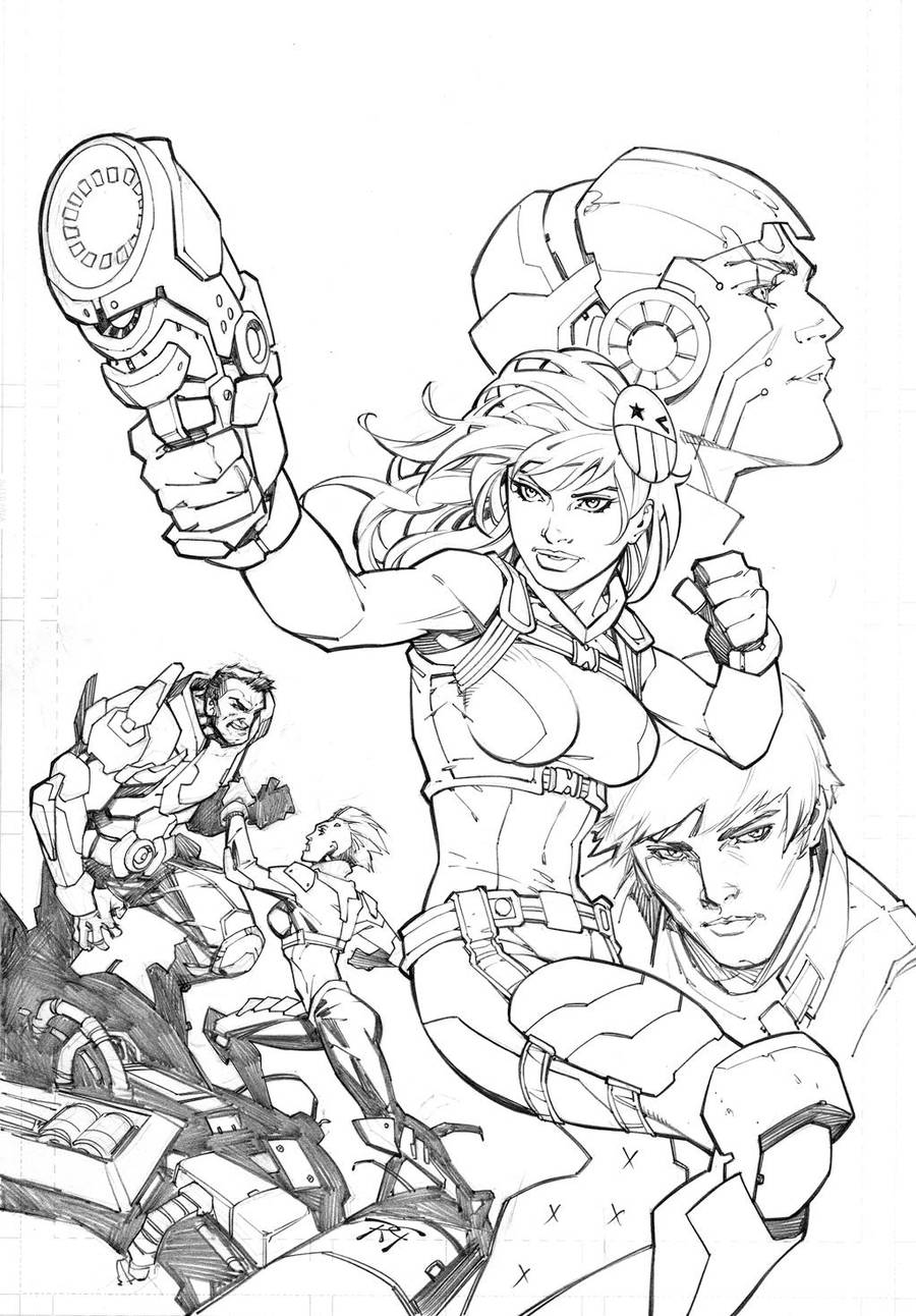 BubbleGun Variant Cover by RandyGreen