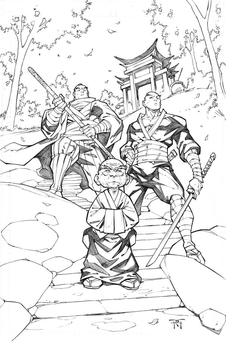 Ninja Boy Family by RandyGreen