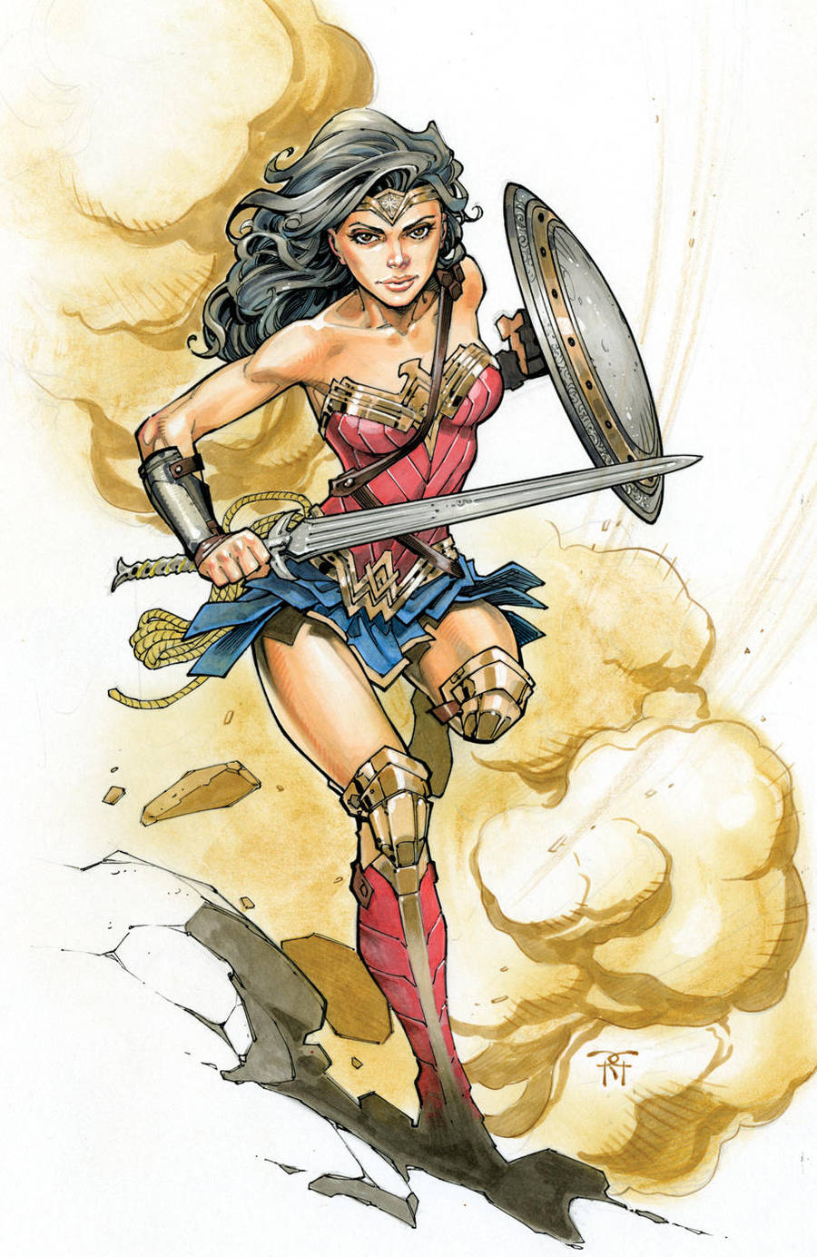 Wonder Woman Commission by RandyGreen