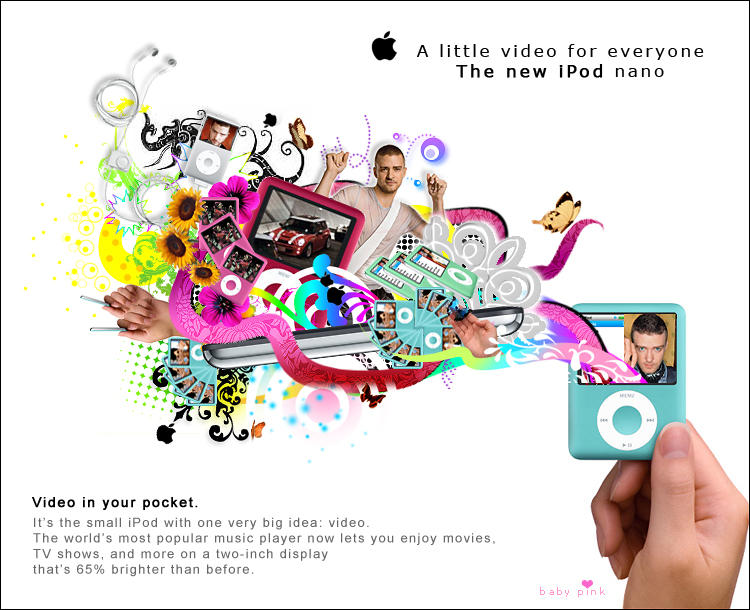 iPod nano by baby-pink