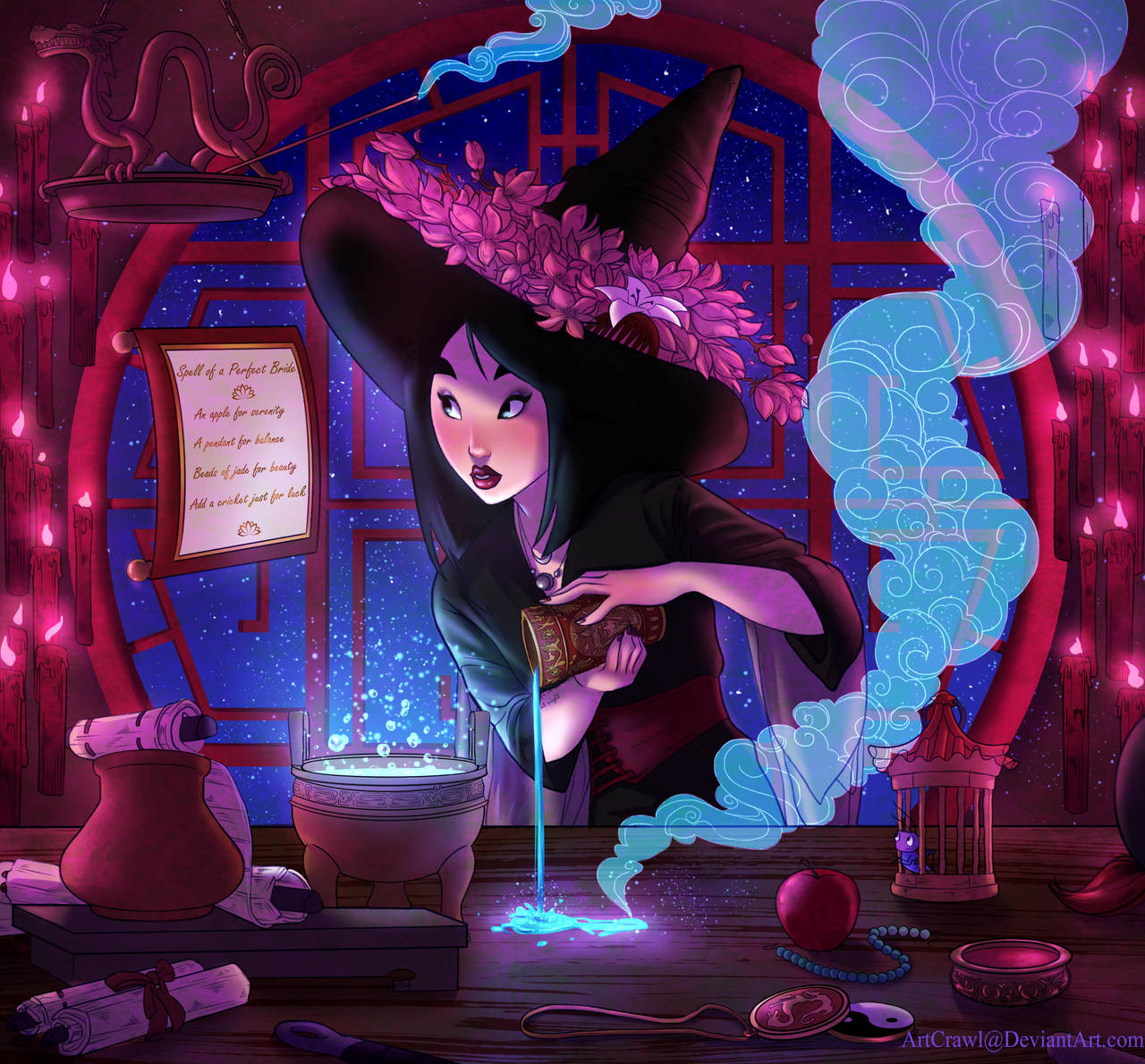 Witchsona: Mulan by ArtCrawl