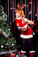 Kasumi Christmas New Year costume 2 by grellkaLoli