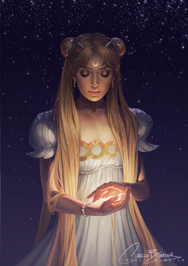 Sailor Moon by Charlie-Bowater