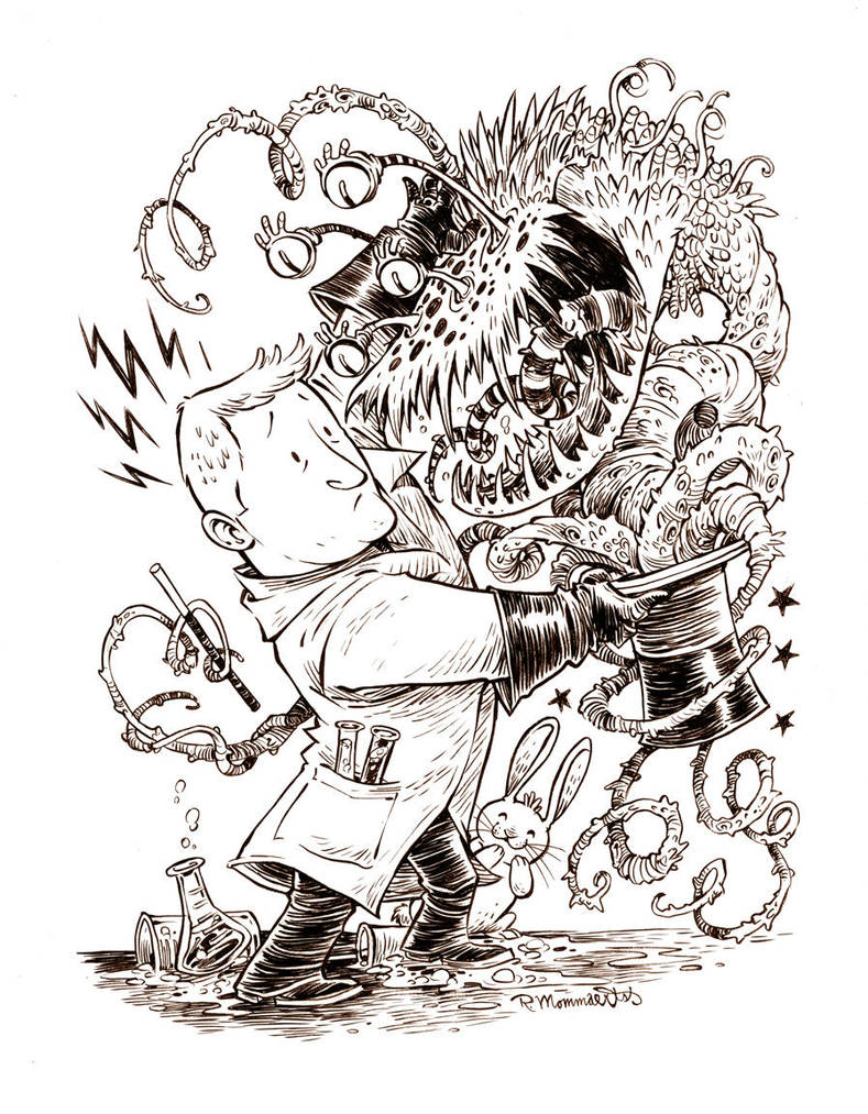 #inktober- October 27th by RobbVision
