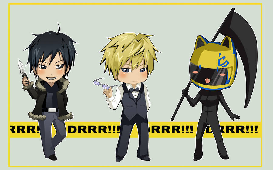 Durarara Chibi by Eien-no-hime