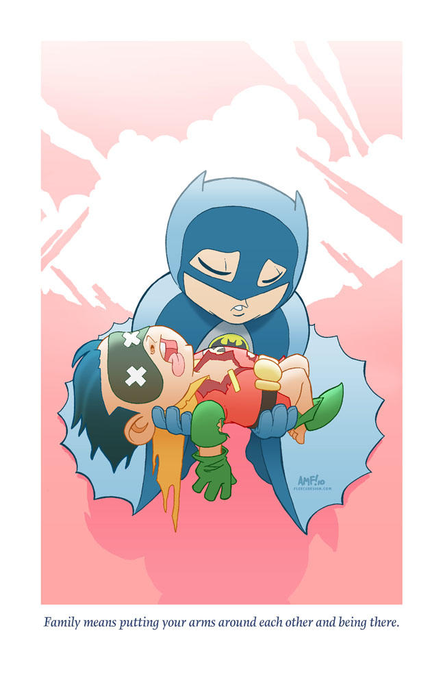 Adorable Tragedies2- Batman by TonyFleecs