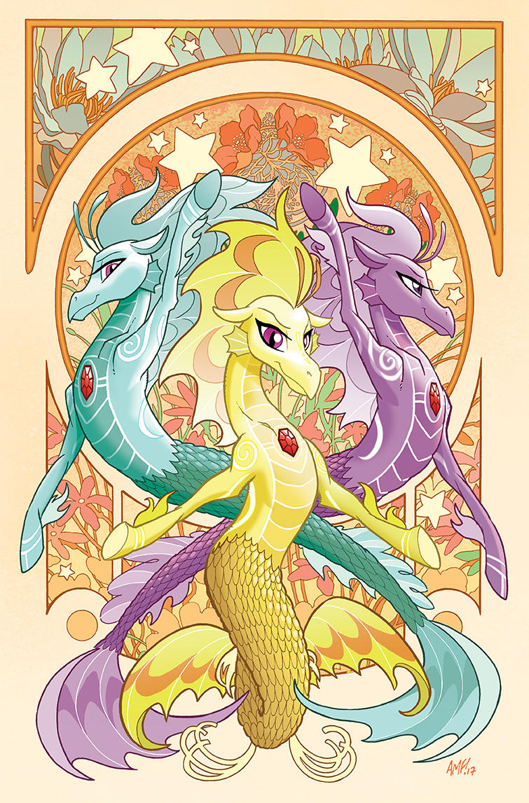 My Little Pony Legends of Magic #7 Cover by TonyFleecs