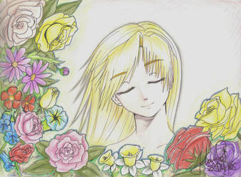 Flowers for you by Johannakun