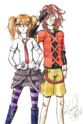 Models - colors by Johannakun