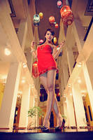 GirlInRedDress11 by Echohowdy