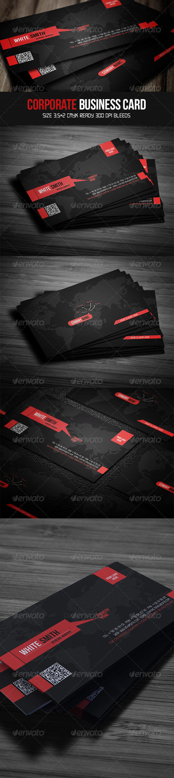 Corporate Business Card by UnicoDesign
