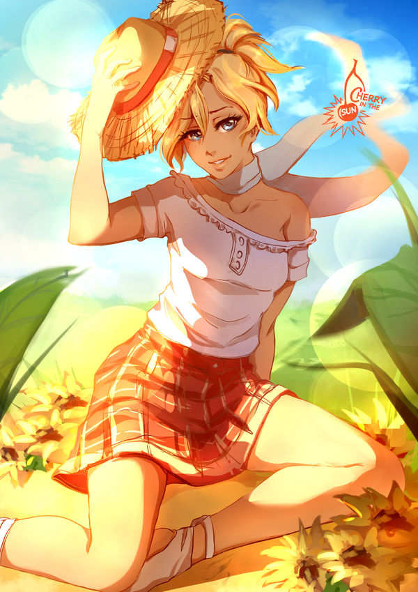 Mercy - First day of Summer by CherryInTheSun on DeviantArt