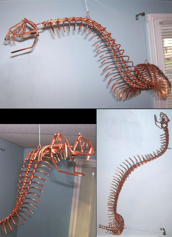 Skeletal Python by JPCopper