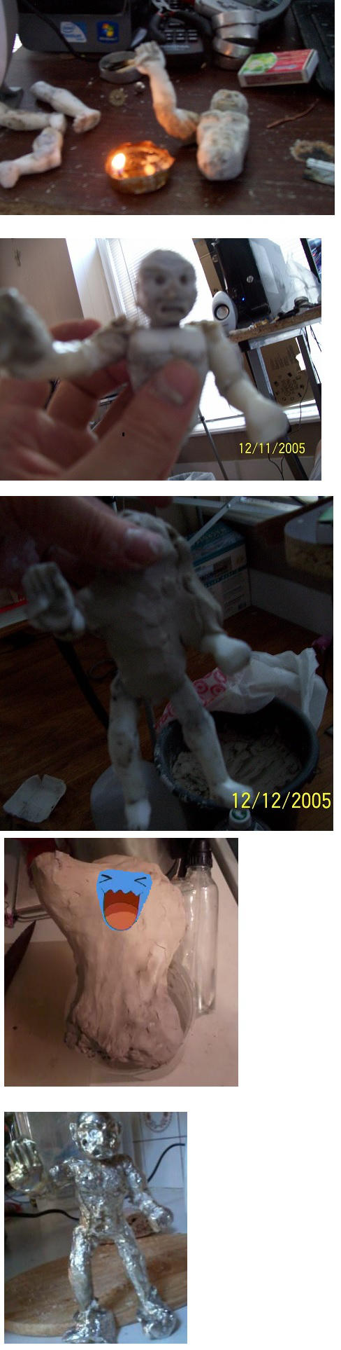 a failed attempt at metal casting by JPCopper