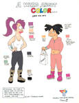 Leela and Amy Color Chart by Gulliver63