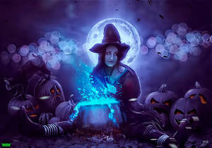 Halloween Witch by naradjou14 Halloween Witch by naradjou14
