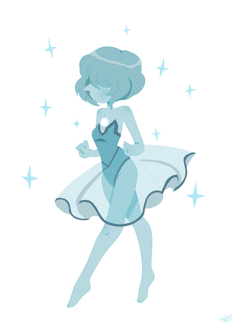 Blue Pearl is sooo cute! I love her quiet voice and her design is my favorite of the Pearls. Who's your favorite Pearl? Follow me elsewhere Twitter Instagram Tumblr (abandoned after nsfw purge)