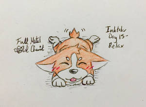 Inktober Day 15 - Sploot by FullMetalOwlChemist Inktober Day 15 - Sploot by FullMetalOwlChemist