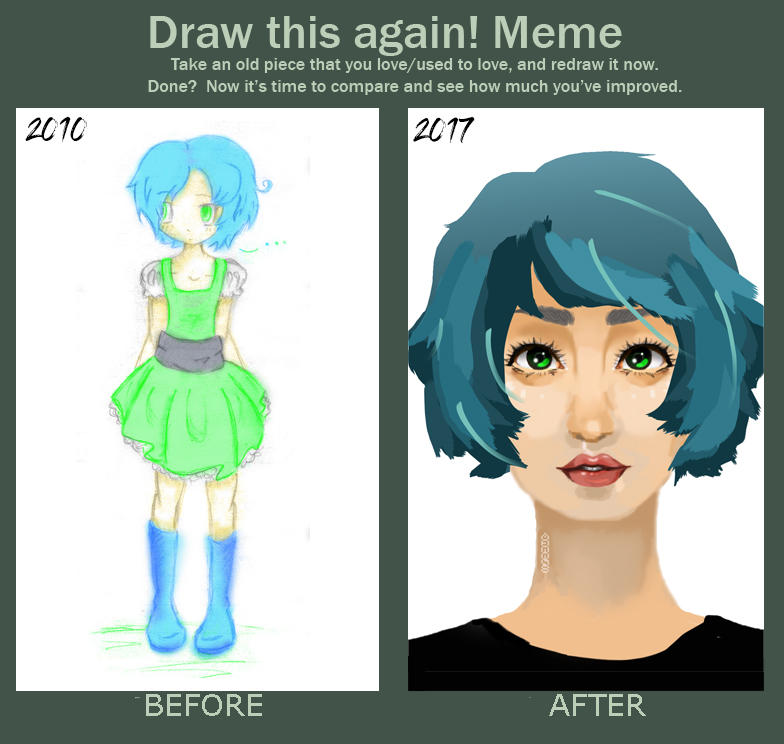 Draw this again! - My OC Kito by Aninsey