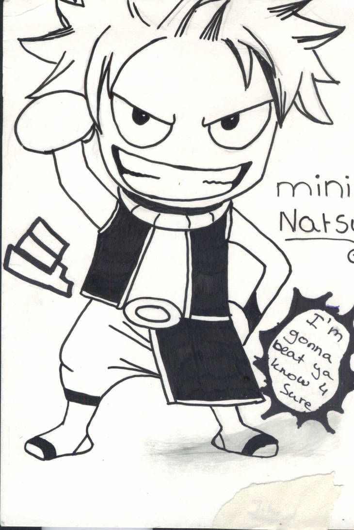 Chibi Natsu By Jk Anime On Deviantart