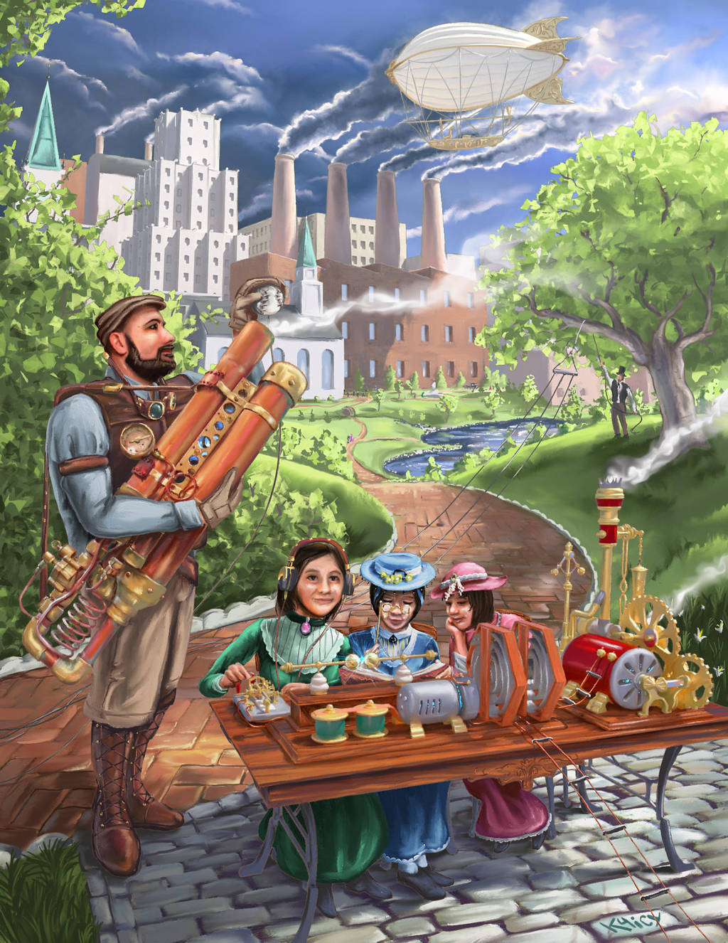 Steampunks On The Air by MikeK4ICY
