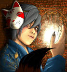 Kitsune by coffeelover