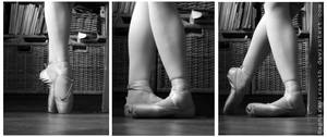 Ballet shoes by SaphiraNirnaeth