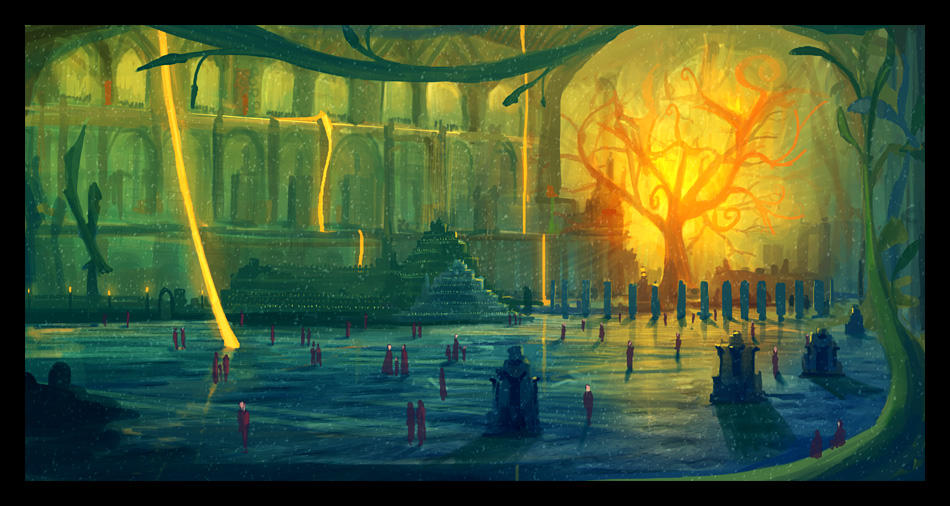 Christmas in Mirandopolis by gizmodus