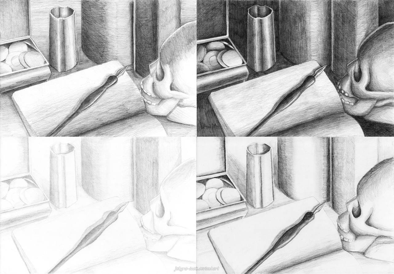Drawing 125: Major-Minor Key Still Lifes by Jetyra-Luck on DeviantArt
