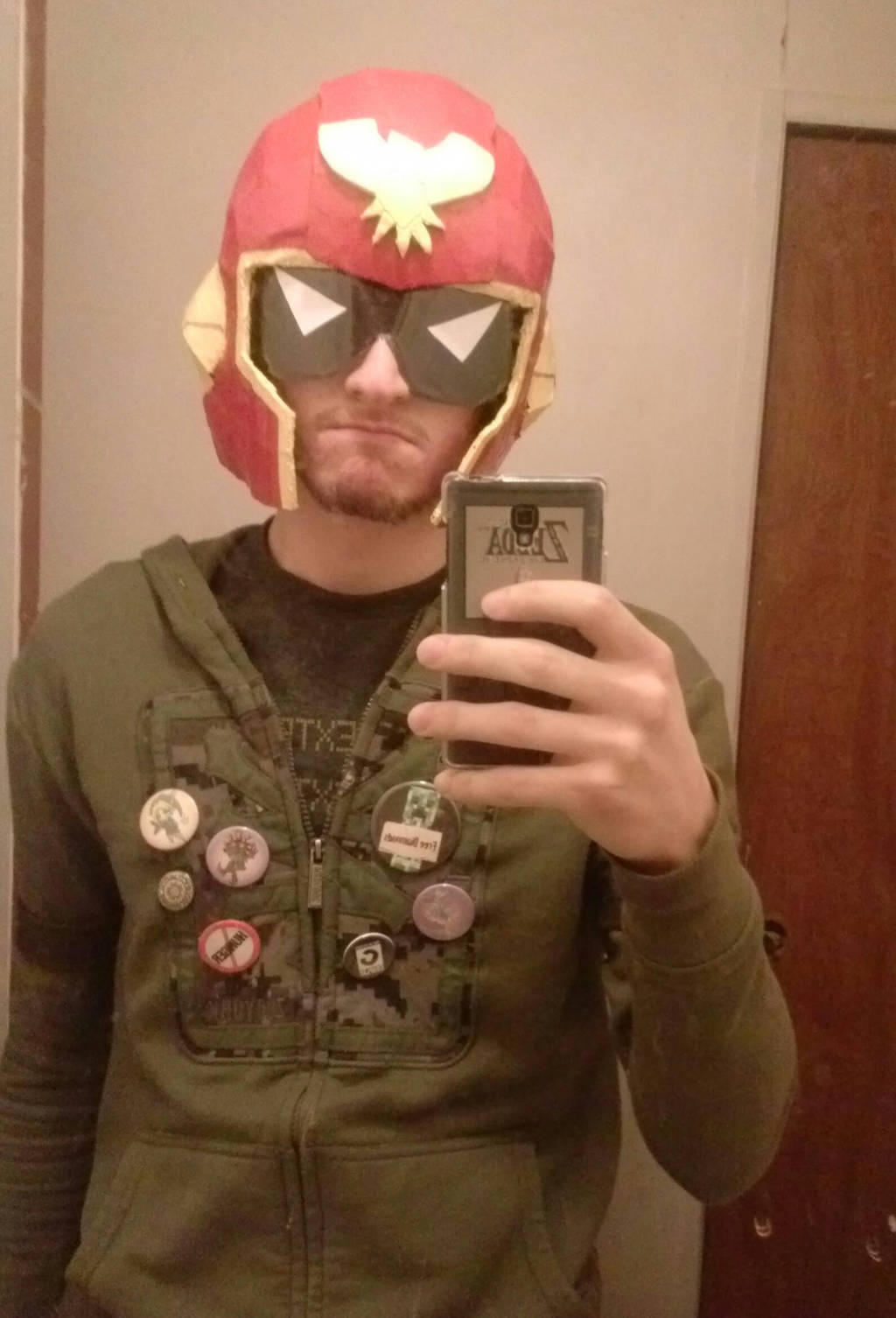 Captain Falcon Helmet Complete! by Crowbariswin on DeviantArt